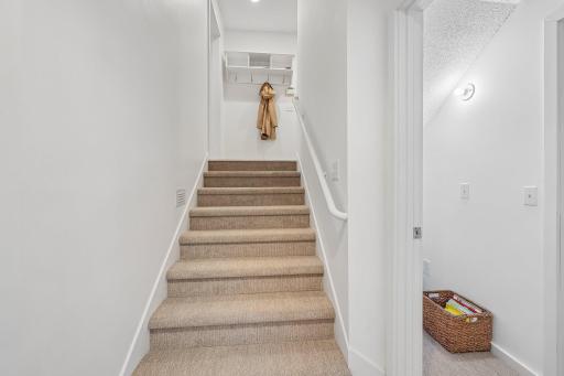 Stairs to lower level