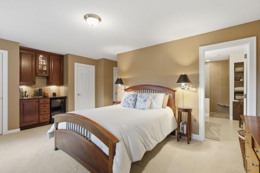 Can you imagine starting and ending your day with a spacious suite like this? It is hard to beat the storage and amenities this space has to offer.