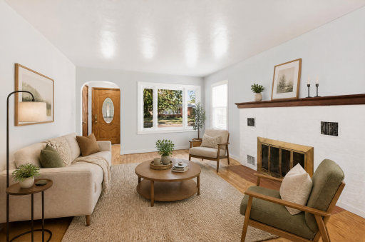 Virtually Staged - Living Room