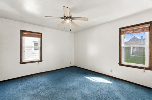 Virtually Emptied Room - Primary Bedroom