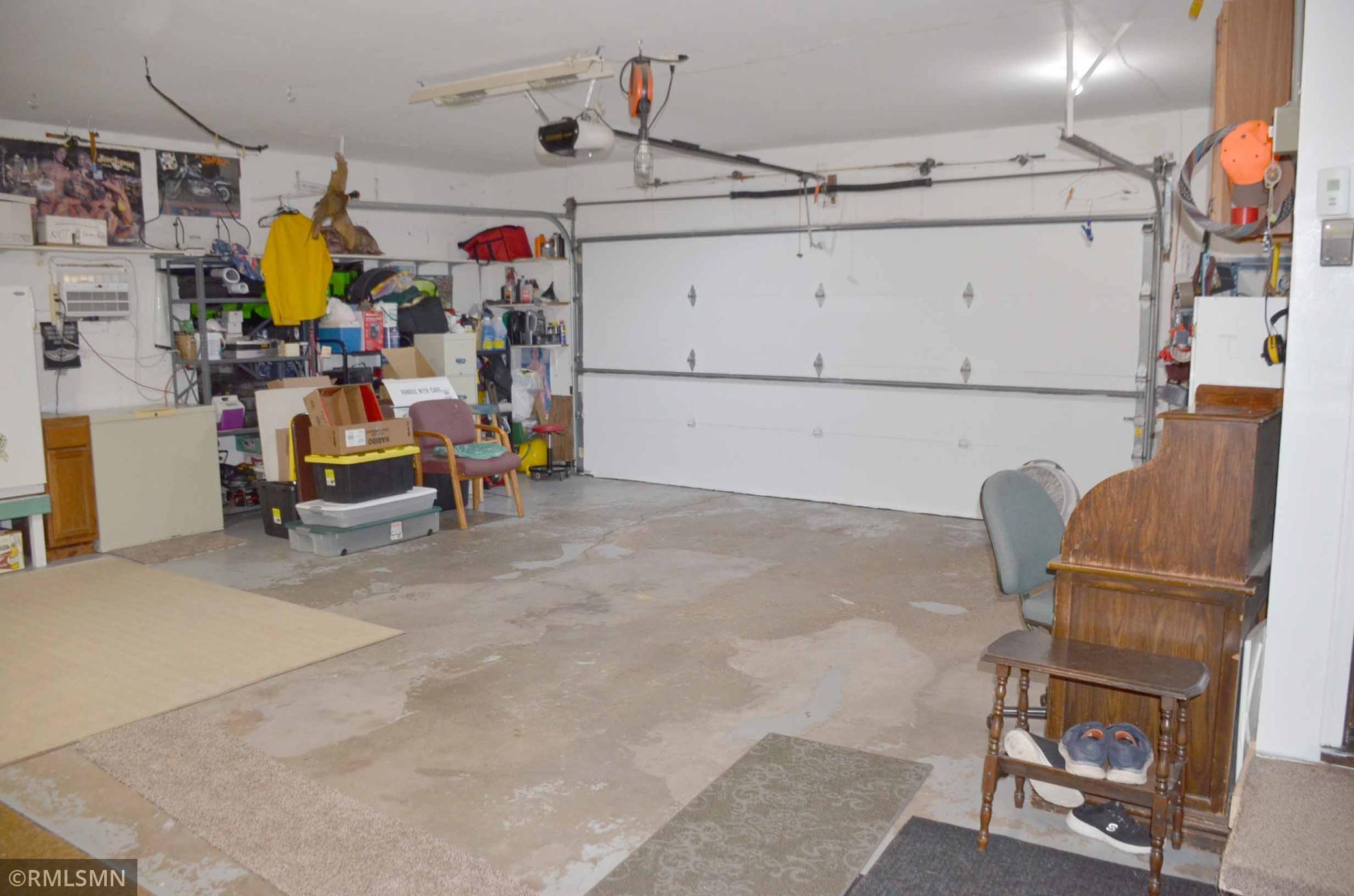 large oversized 2 stall garage