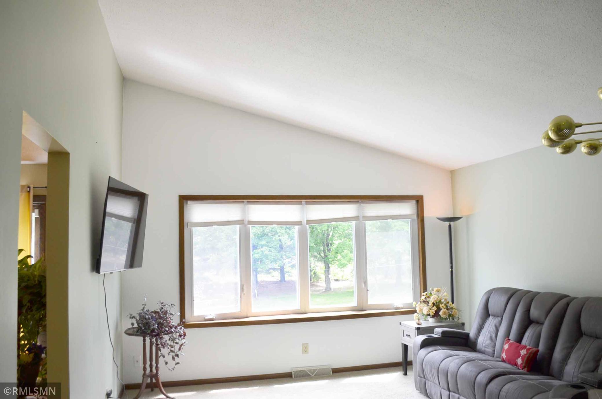 beautiful vaulted ceilings