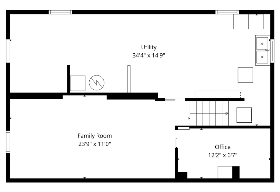 Lower Level Floorplan