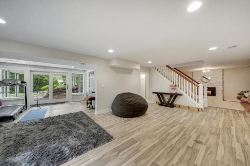 Open and spacious lower level with walk out!