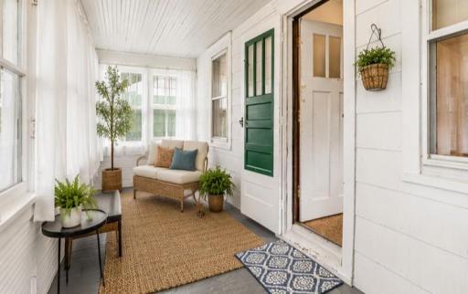 VIRTUALLY STAGED - Front Porch