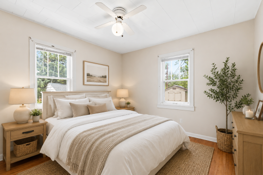 VIRTUALLY STAGED - Bedroom