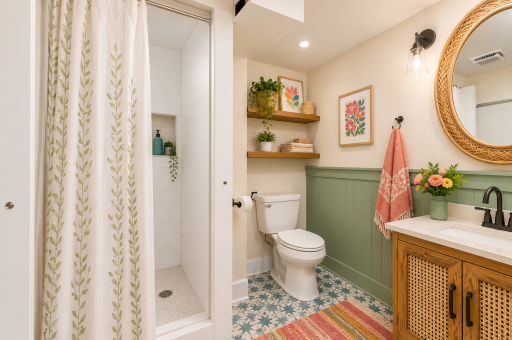 VIRTUALLY STAGED - Bathroom