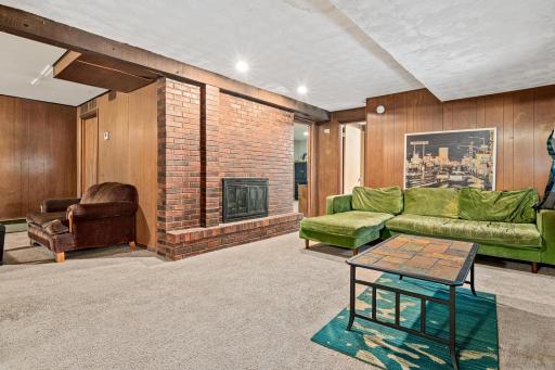 Lower level living room