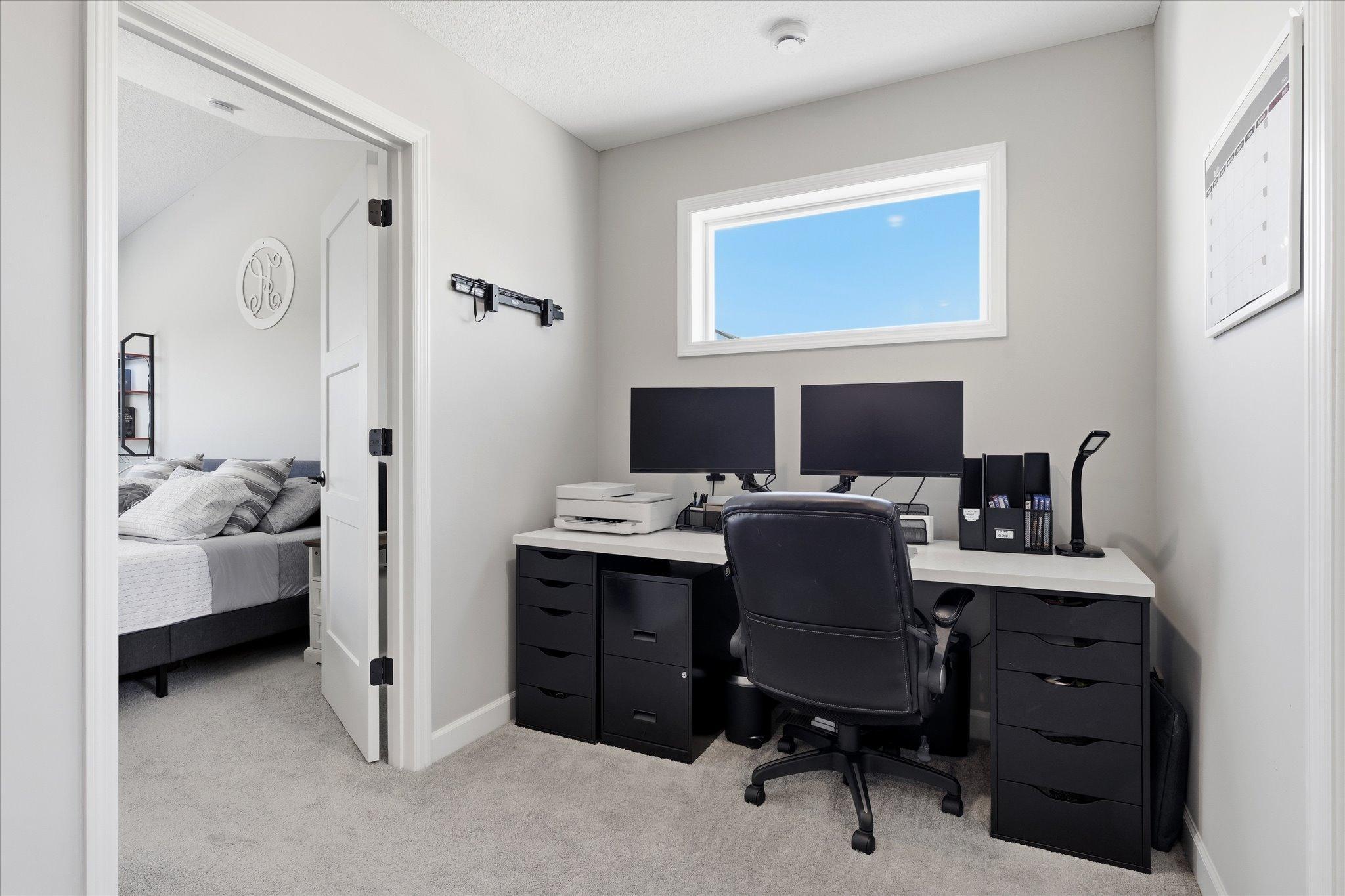 Upper level loft area