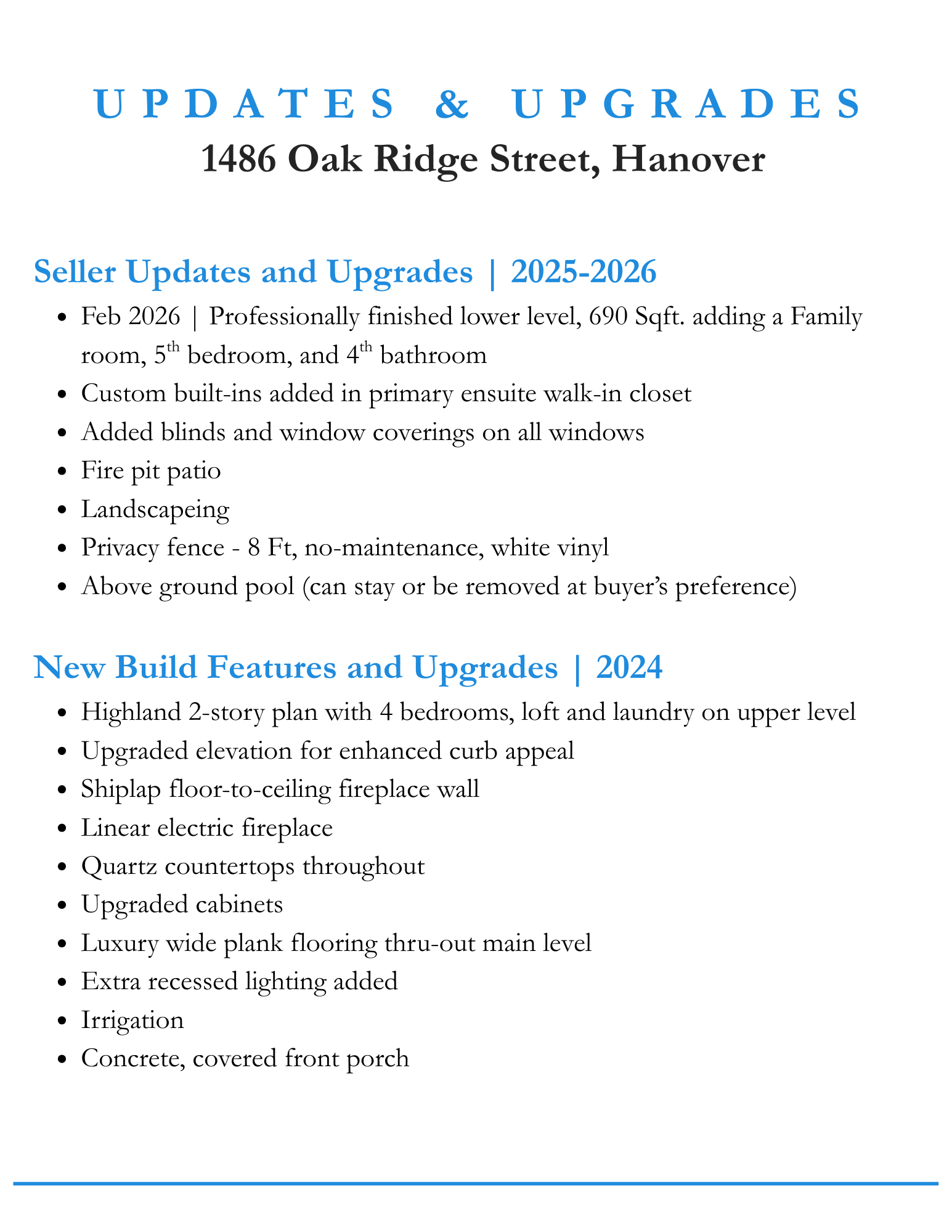 Features - 1486 Oak Ridge