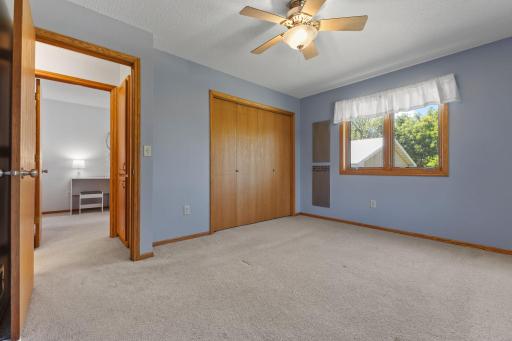 Another view of the upstairs primary bedroom