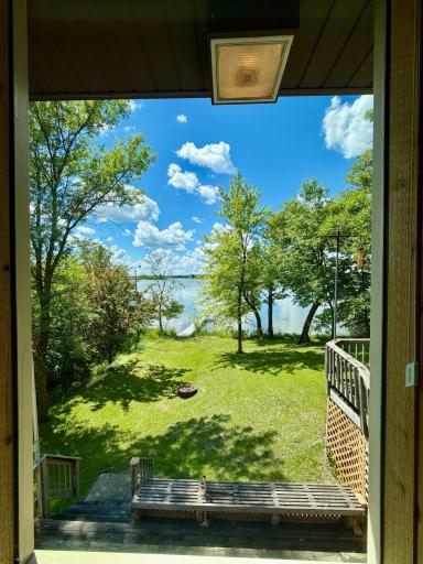 View of Maple Lake from the upper level livingroom.jpeg