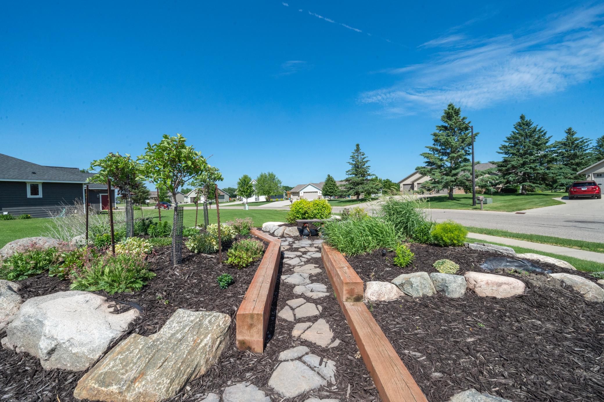 Flower beds