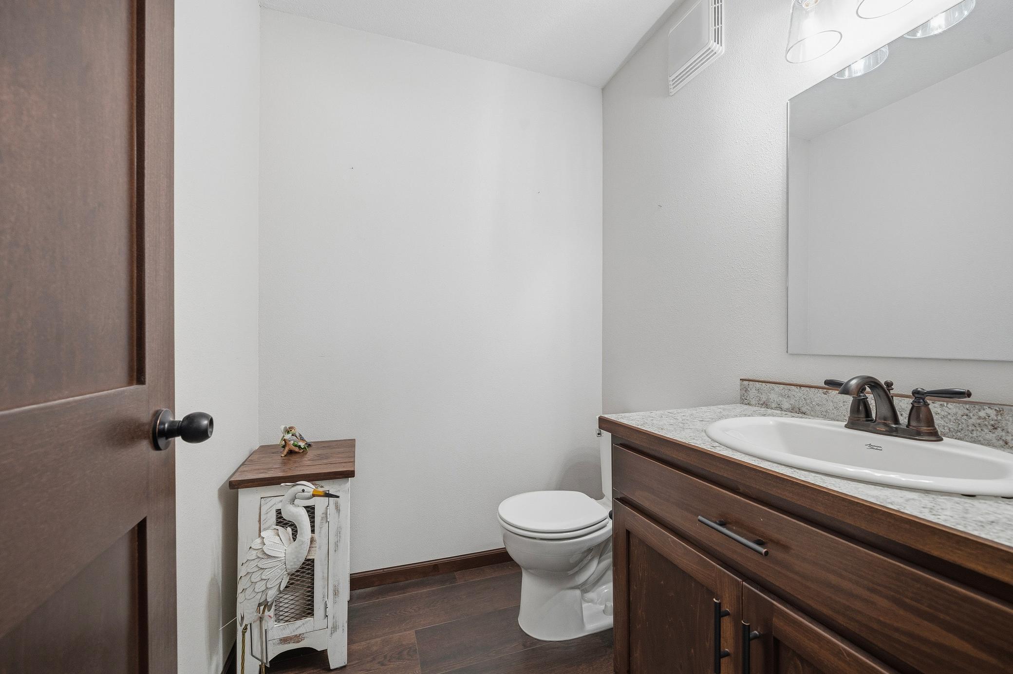 Main floor quest bathroom