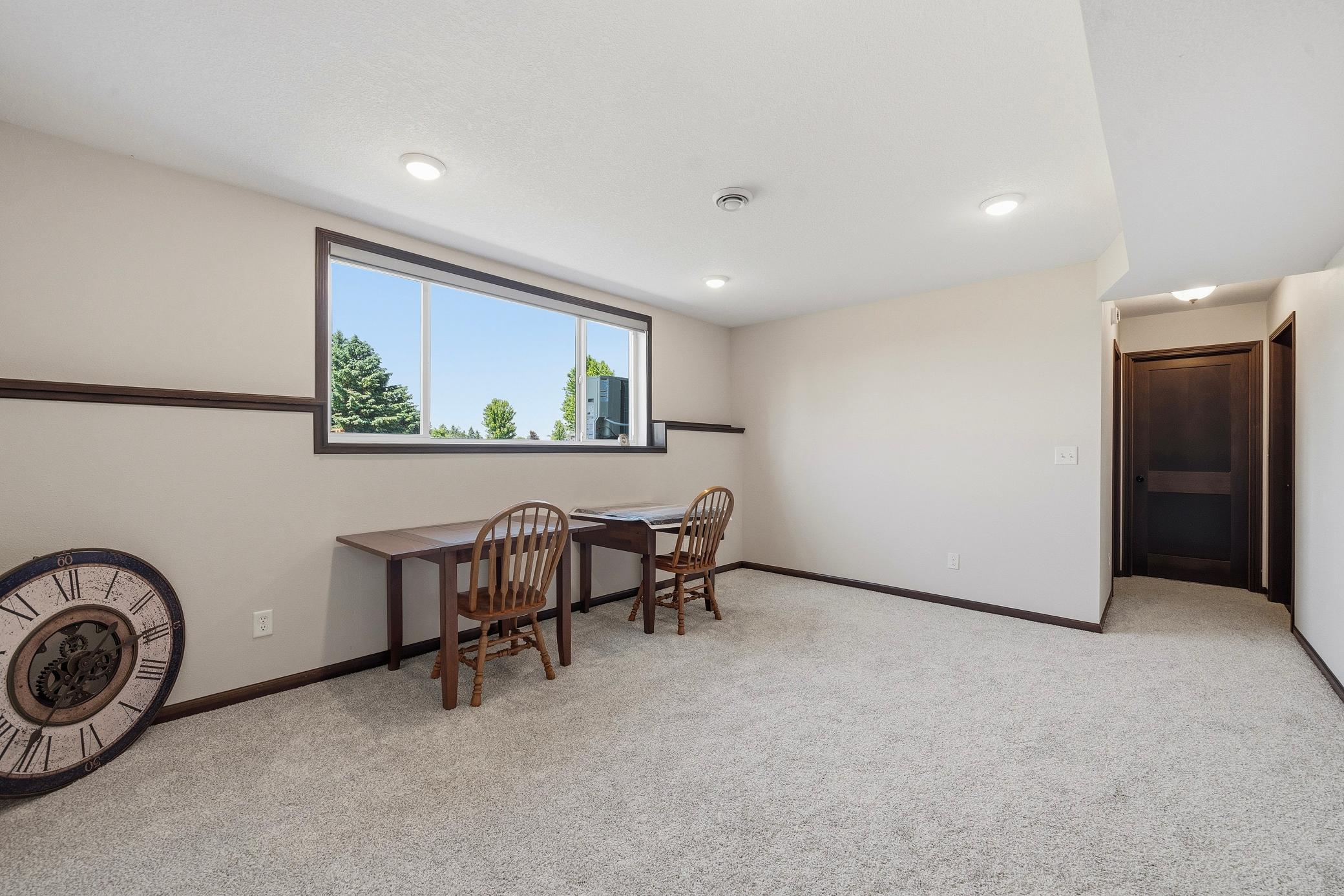 Lower level family room