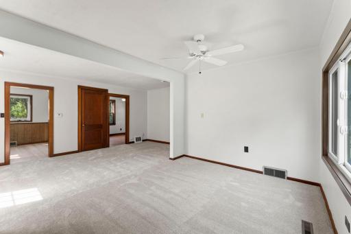 New carpet on the main level