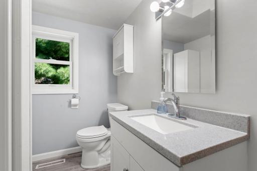 Main floor bathroom