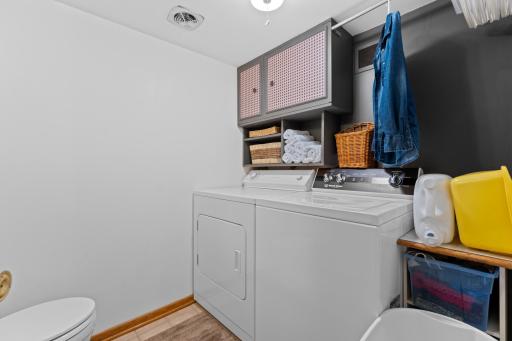 Main floor laundry