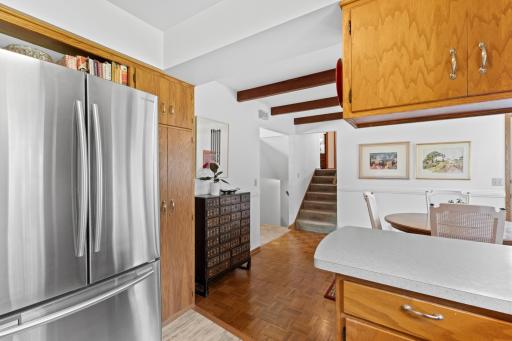 Kitchen to dining