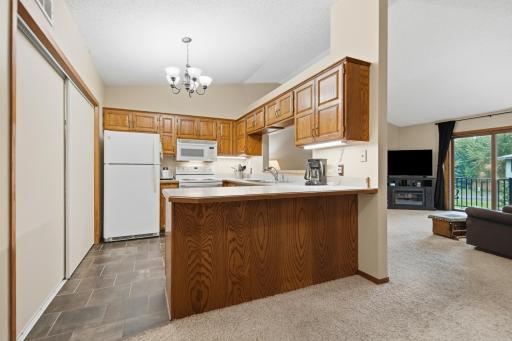 Well-designed kitchen offering ample storage and an efficient layout.