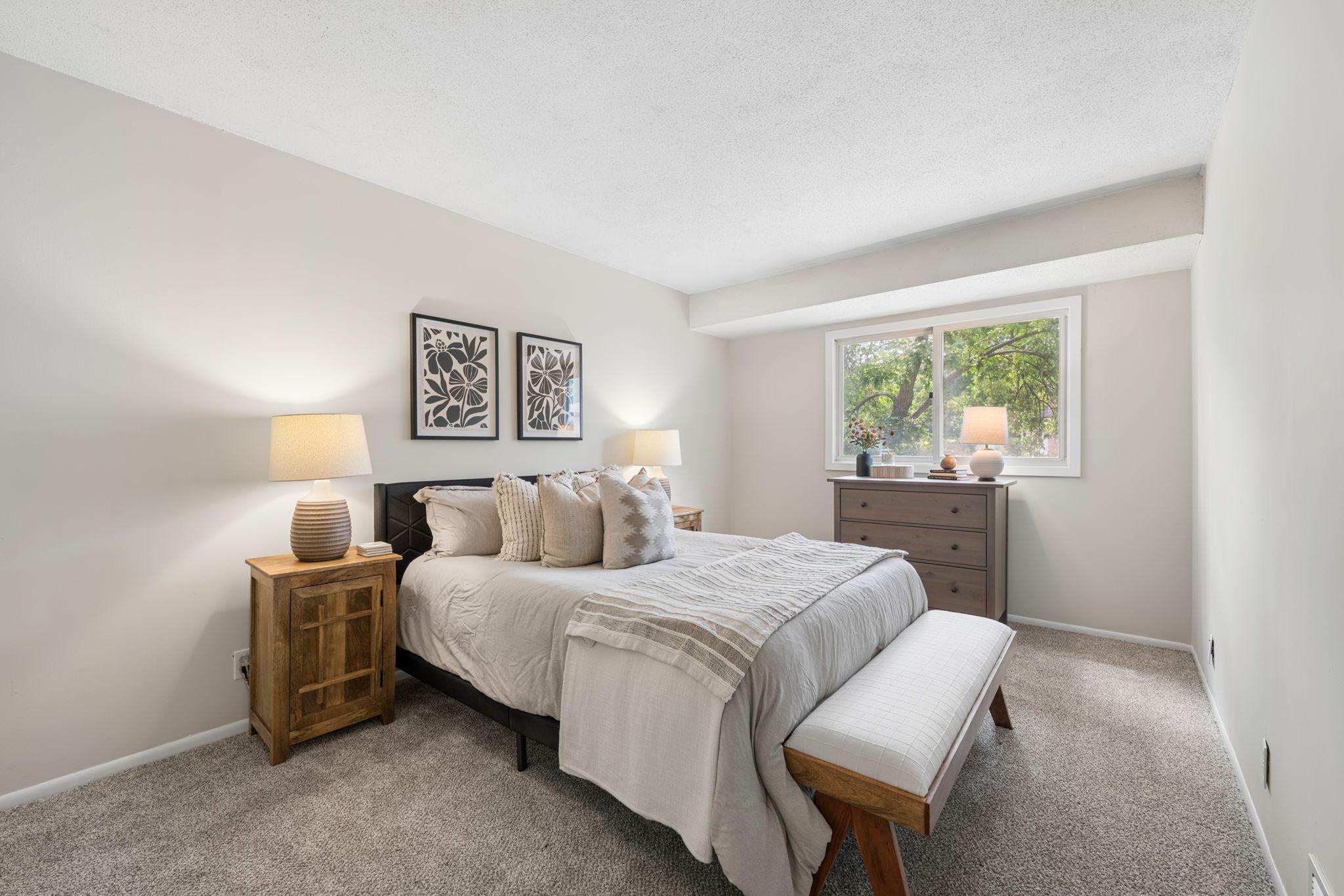 Retreat to your spacious primary bedroom with ensuite bath.
