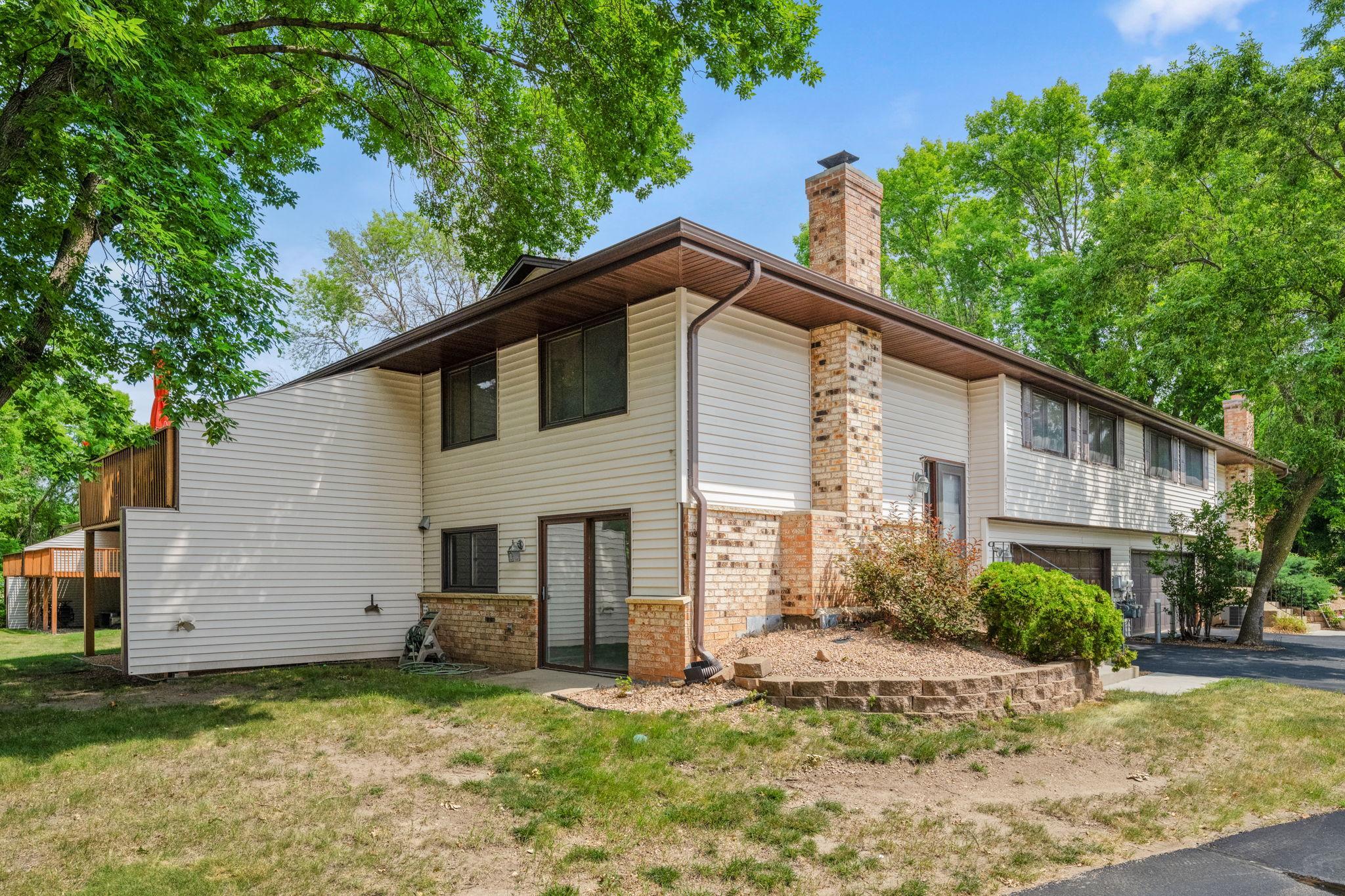Enjoy the privacy of and end unit with your own private patio.