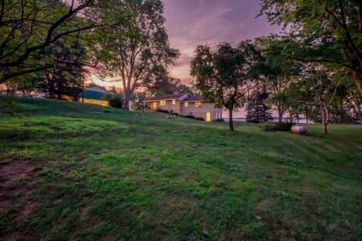 Sprawling property offers 4 acres of beautiful green space