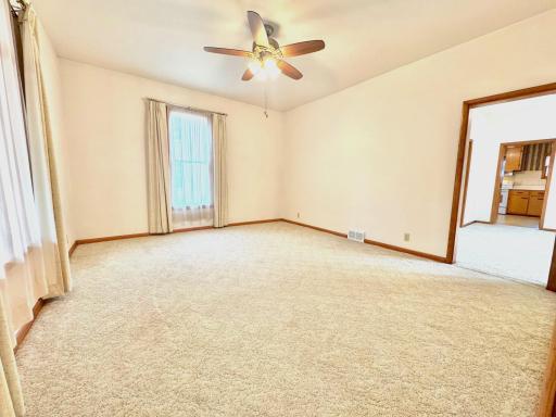 Sizable living room