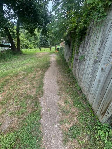 Backyard-access to 2nd lot