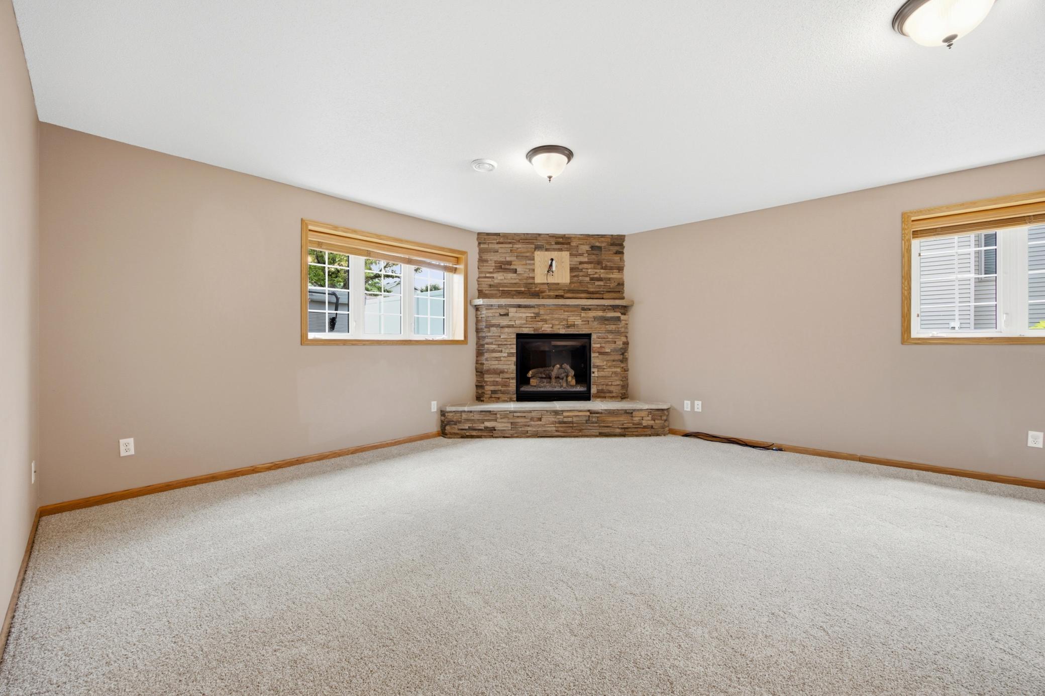 Lower level family room