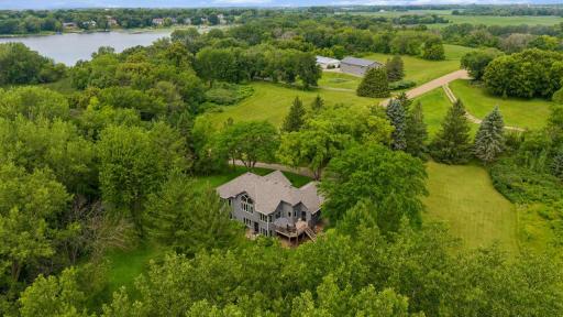 2.5 acres of privacy just walking distance to Piersons Lake