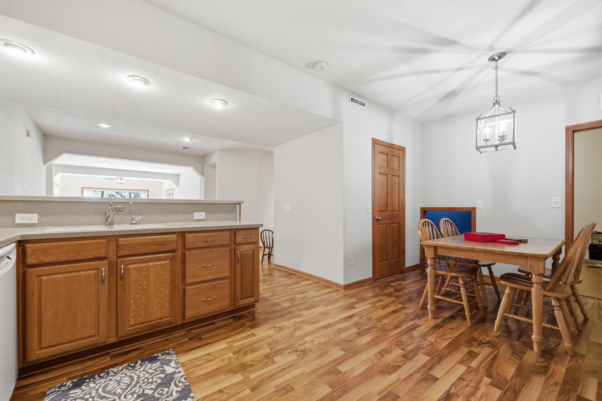 Great space for playing games, dining or entertaining.