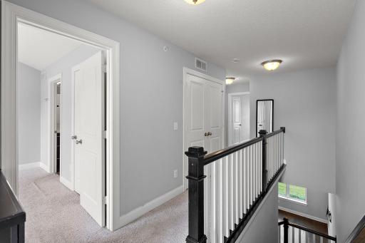 Upper level hallway