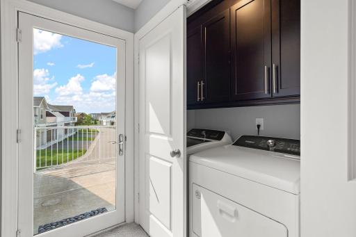 Laundry closet