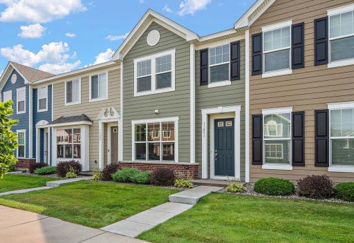 Sweet curb appeal with that East Coast, Row House Vibe!