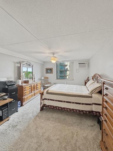 Master Bedroom Featuring Two Closets and Private 3 /4 Bath