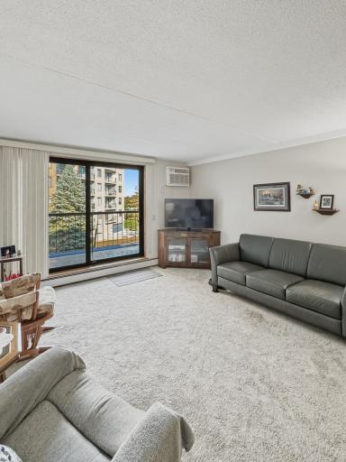 Large Living room Leads to West Facing-Morning Sun Deck