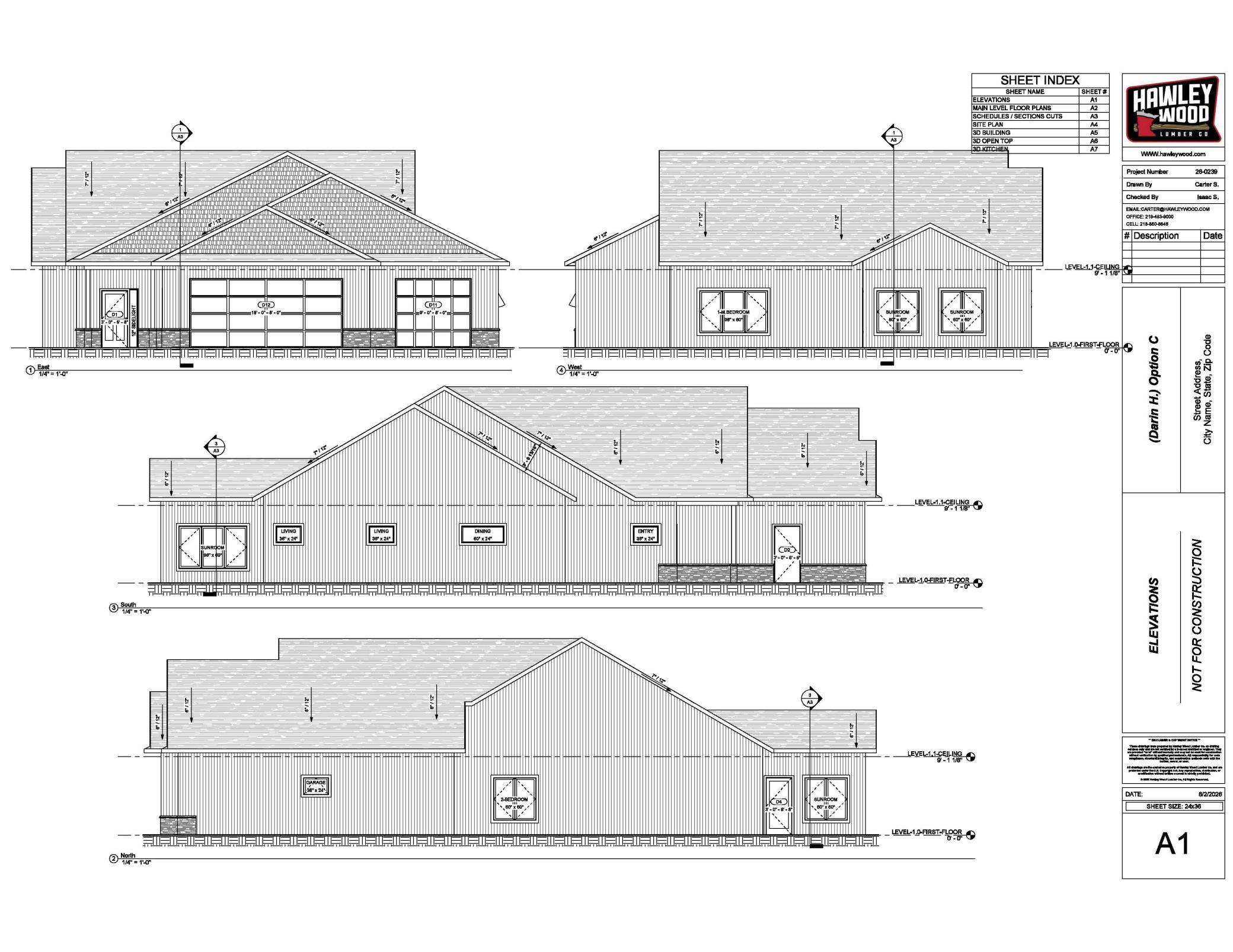 Exterior Blueprint