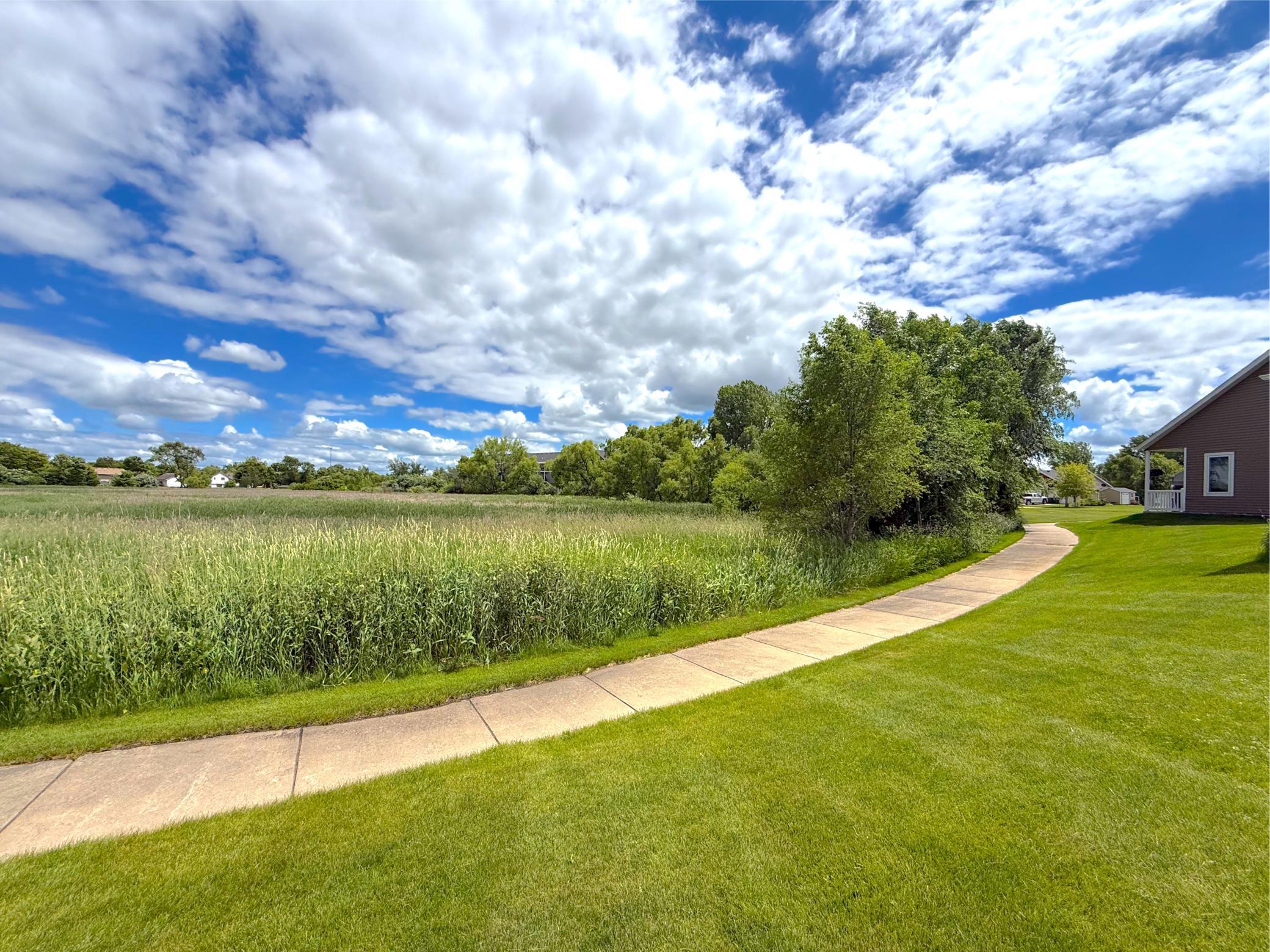 Walking trail is within the association and inside the development and hooks into the city's walking trail that runs throughout the south part of town.