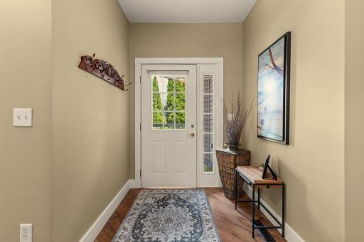 There are no steps to enter the home, and all living facilities are on one level