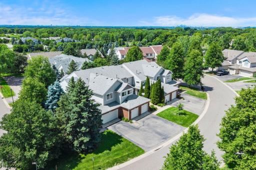 This spacious townhome is tucked away in a quiet neighborhood