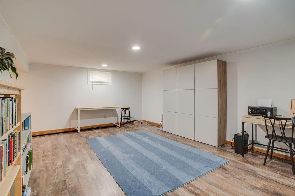 Basement family area