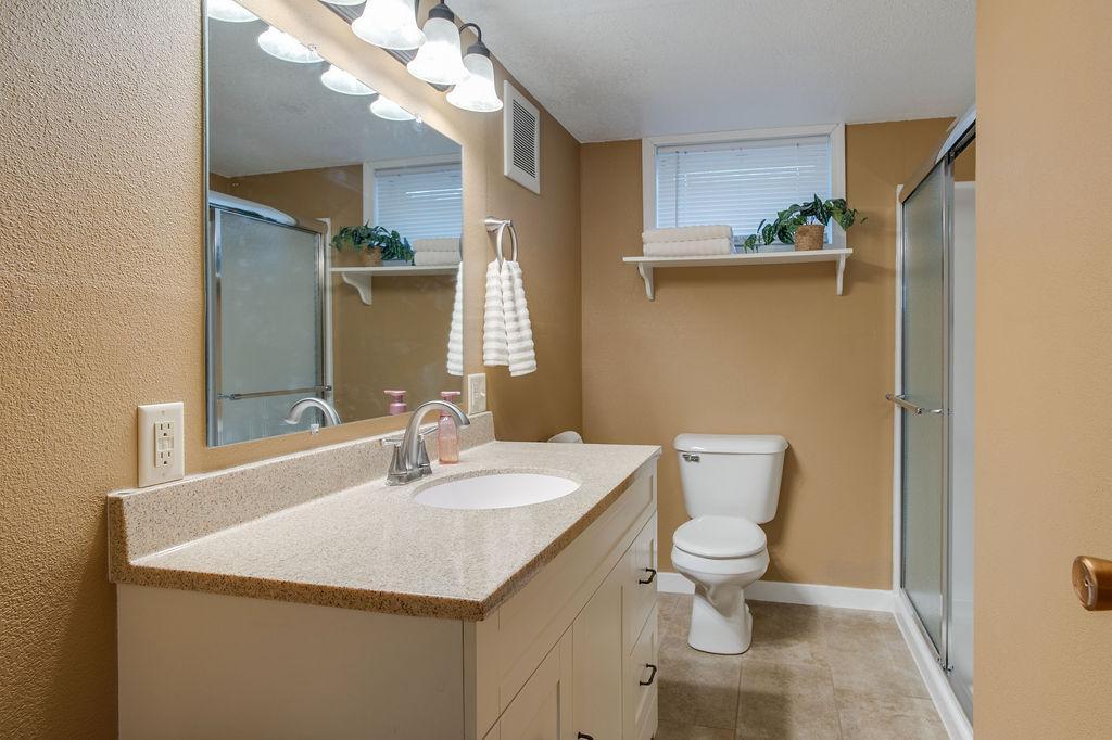 3/4 bath basement