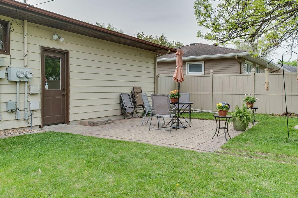 Exterior patio