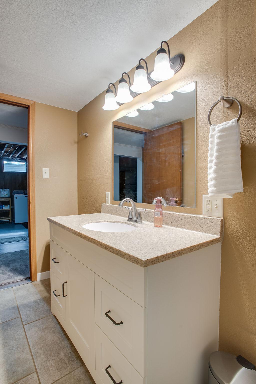 3/4 Bath basement