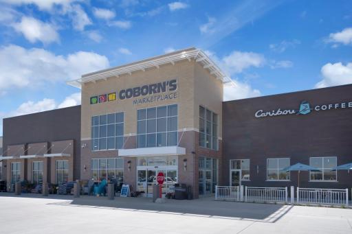 Pick up everything you need to make lunch or dinner from Coborn's Marketplace, only 5 minutes away!