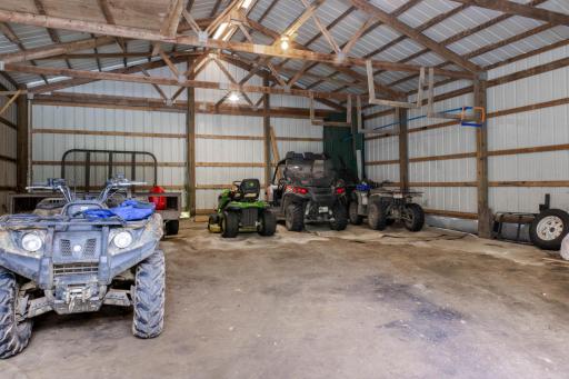 Pole Barn Interior