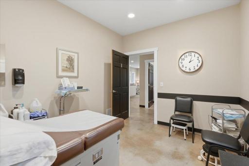 Four total patient rooms with the ability to add 2 more