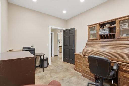 The only room without water and sink, this room makes a wonderful office space or storage area