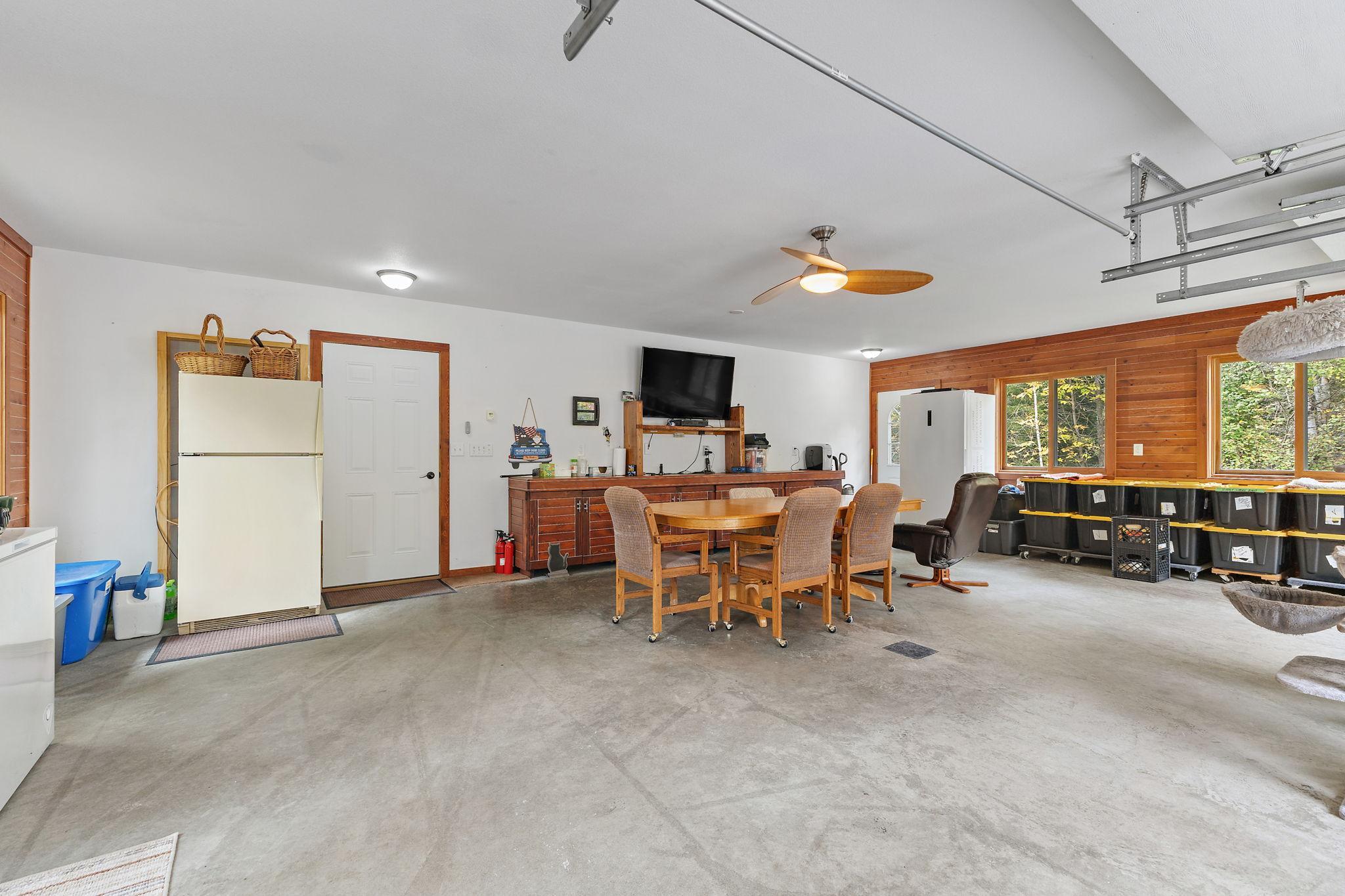 Garage with in floor heat